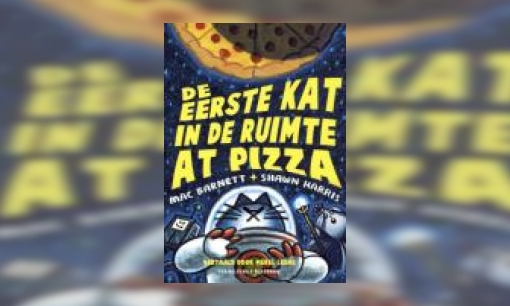 Plaatje De eerste kat in de ruimte at pizza