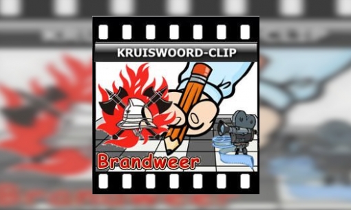 Kruiswoord-clip Brandweer