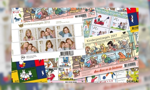 Plaatje De geschiedenis van Kinderpostzegels in vogelvlucht