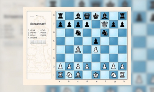 Digitaal instructiebord schaken