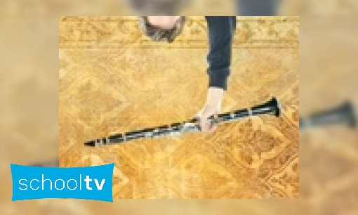 Willem-Jan speelt klarinet