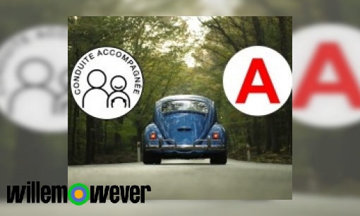 Waarom hebben sommige Fransen een sticker met een rode A op hun auto?