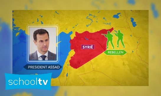 De burgeroorlog in Syrië