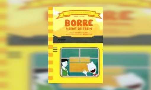 Plaatje Borre neemt de trein