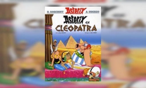 Plaatje Asterix en Cleopatra