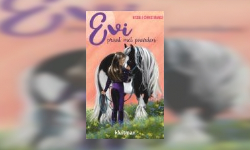Plaatje Evi praat met paarden