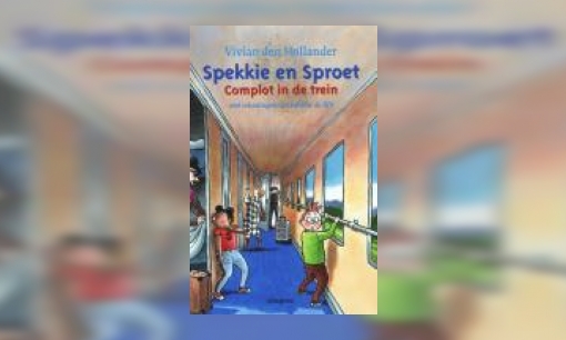 Plaatje Spekkie en Sproet : complot in de trein