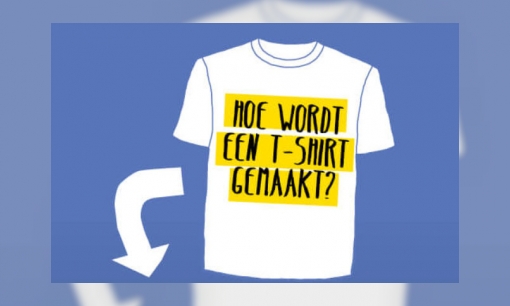 Plaatje Hoe wordt een T-shirt gemaakt?