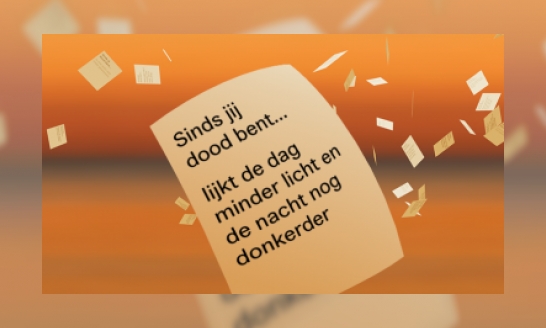 Plaatje Sinds jij dood bent (website bij Het Klokhuis over dood en afscheid)