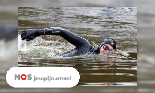 Maarten van der Weijden zwemt, loopt én fietst de Elfsteden