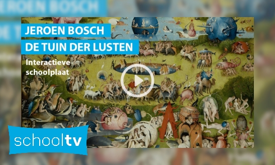 Plaatje De tuin der lusten van Jeroen Bosch