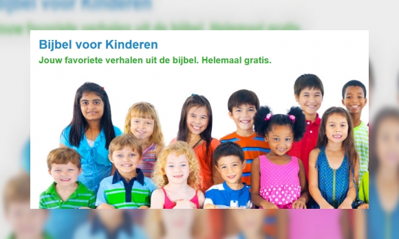 Plaatje Bijbel voor kinderen