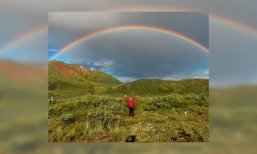 Plaatje Waarom is de regenboog rond, de zon schijnt immers maar aan één kant?