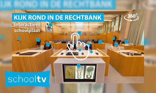 Plaatje Kijk rond in de rechtbank