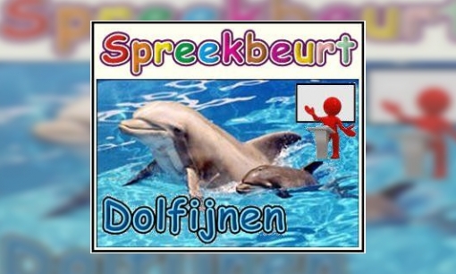 Plaatje Spreekbeurt Dolfijnen
