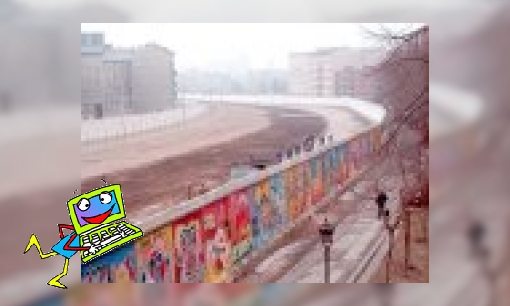 Plaatje Berlijnse muur (WikiKids)