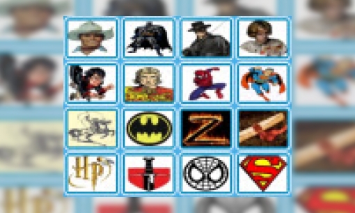 Plaatje Superhelden Memory