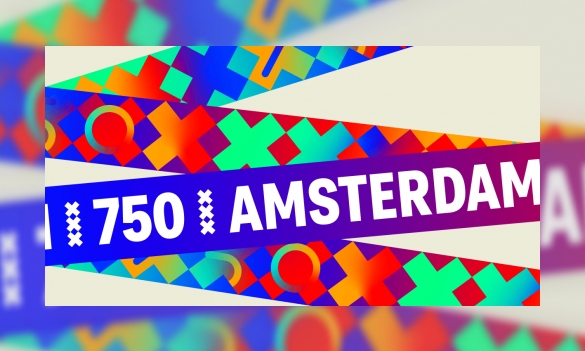 Plaatje Amsterdam 750 jaar