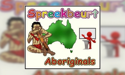 Plaatje Spreekbeurt Aboriginals