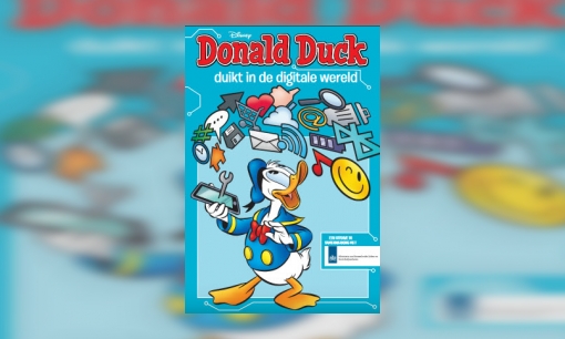 Plaatje Donald Duck duikt in de digitale wereld
