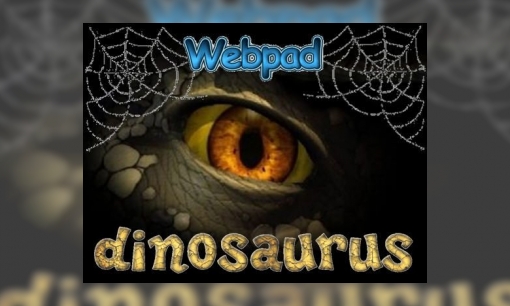 Plaatje Webpad dinosaurus