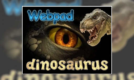 Plaatje Webpad dinosaurus