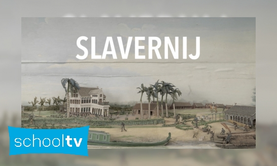 Plaatje Slavernij in het Rijksmuseum