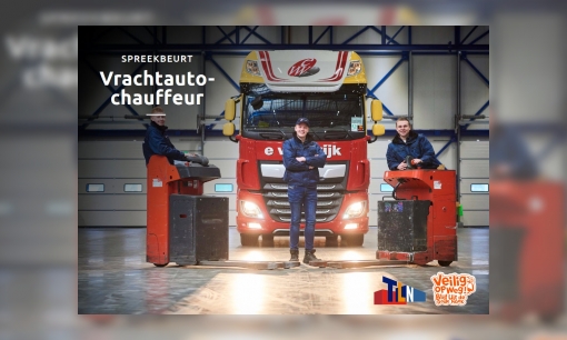 Plaatje Spreekbeurt - vrachtautochauffeur