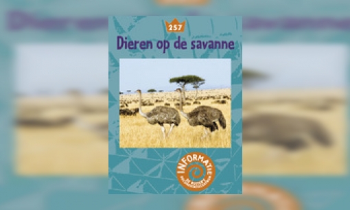 Plaatje Dieren op de savanne