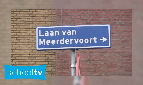 Plaatje De Laan van Meerdervoort in Den Haag