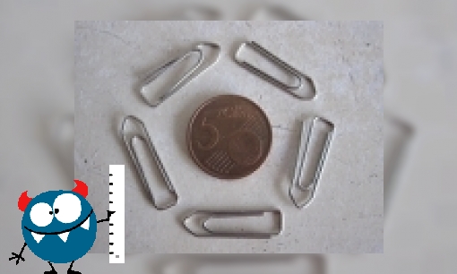 Plaatje Kun jij een paperclip een andere kleur geven?