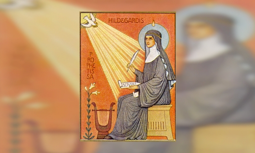 Plaatje Hildegard van Bingen