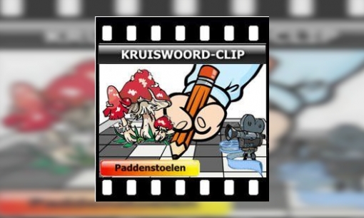 Plaatje Kruiswoord-clip Paddenstoelen