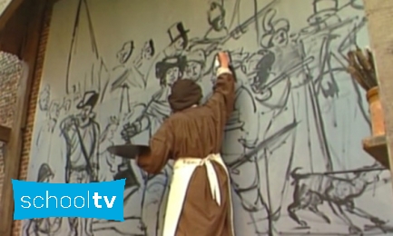 Plaatje Rembrandt in Amsterdam