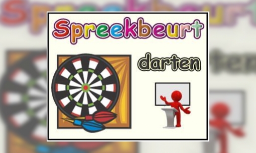 Spreekbeurt Darten