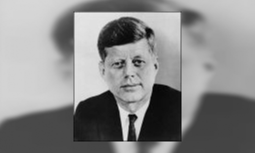 Plaatje John F. Kennedy