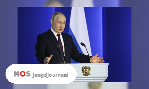 Plaatje Poetin geeft toespraak: 