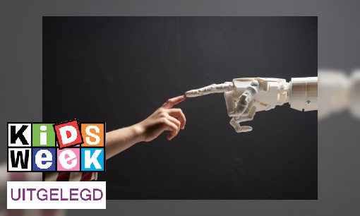 Plaatje Kidsweek Lezersvraag: Hoe is AI ontstaan?