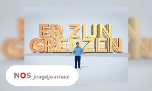 Plaatje Het speciale Jeugdjournaal over grenzen aangeven
