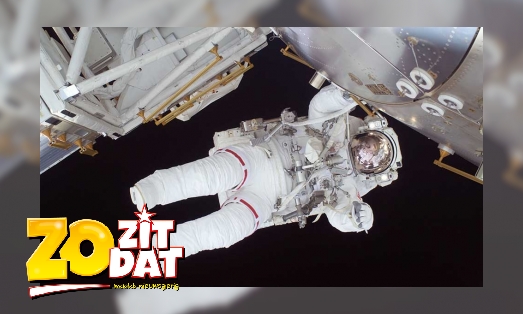Plaatje Hoe plast een astronaut in de ruimte?