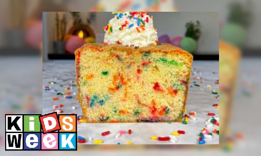 Plaatje Doe het zelf: Maak deze vrolijke confetti Cake