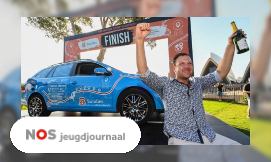 Man rijdt in stekkerauto van Houten naar Sydney