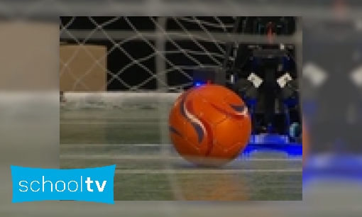 Plaatje Hoe kan een robot voetballen?