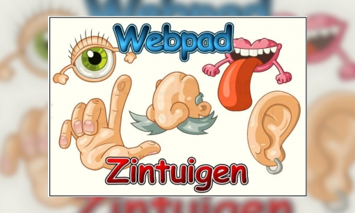 Plaatje Webpad zintuigen