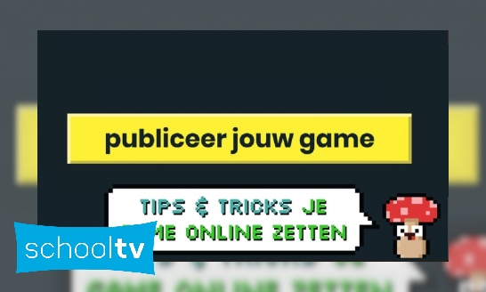 Plaatje Hoe zet je je game online?