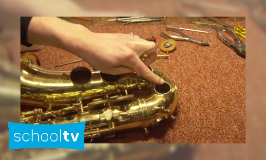 Plaatje Hoe wordt een saxofoon gemaakt?