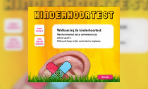 Plaatje Kinderhoortest