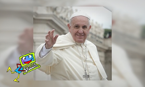 Plaatje Paus Franciscus (WikiKids)