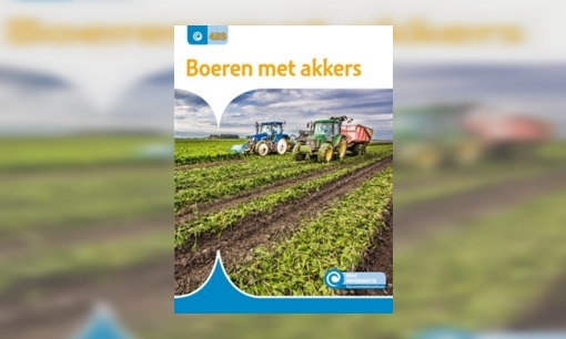 Plaatje Boeren met akkers