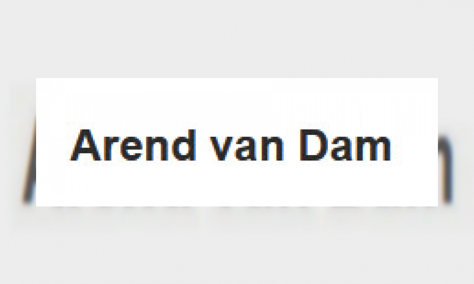 Plaatje Arend van Dam